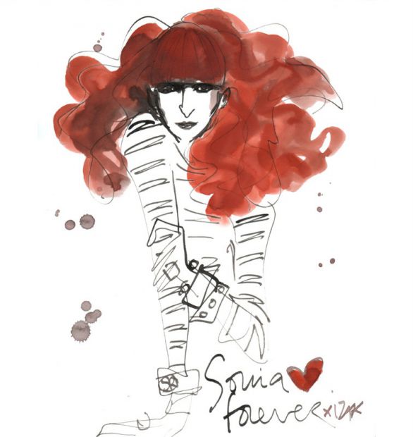 illustration izak sonia rykiel.jpg - IZAK | Virginie